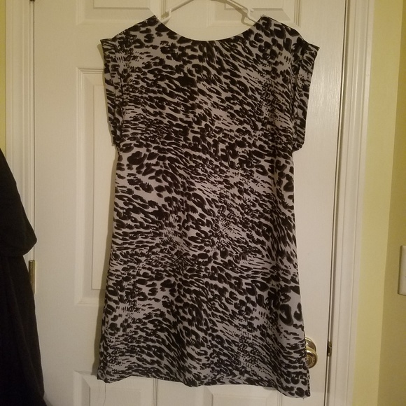 Apt. 9 Dresses & Skirts - Apt. 9 Cheetah Print Black & White Dress Large
